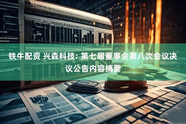 铁牛配资 兴森科技: 第七届董事会第八次会议决议公告内容摘要